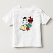 Zebra-Liebe, T-Shirts und Geschenke zu lesen (Vorderseite)