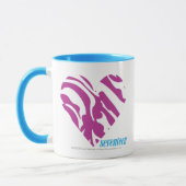 Zebra lila 2 tasse (Links)