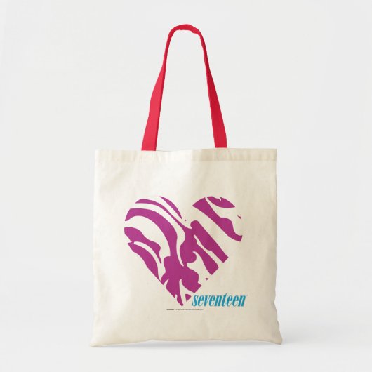 Zebra lila 2 tragetasche (Vorne)