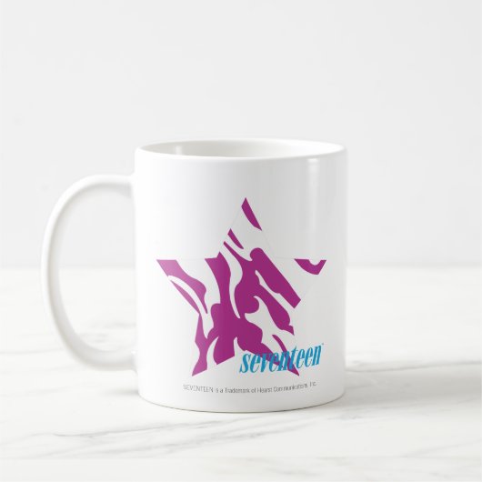 Zebra lila 4 kaffeetasse (Links)