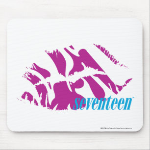 Zebra lila mousepad