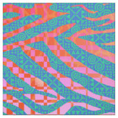 Zebra Lila Splash Stoff (Muster)