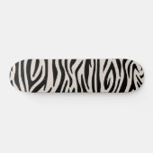 Zebra Lines Pattern Skateboard (Horizontal)
