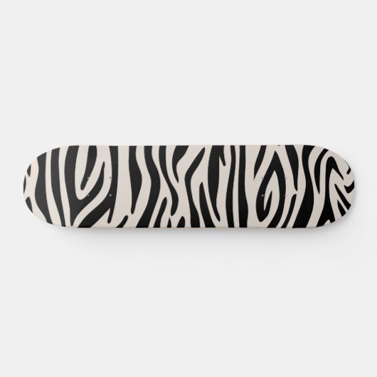 Zebra Lines Pattern Skateboard (Horizontal)