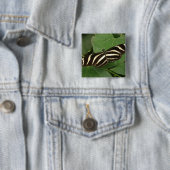 Zebra Longwing Butterfly Button (Beispiel)