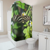 Zebra Longwing Butterfly Duschvorhang (Beispiel)