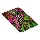 Zebra Longwing Butterfly Magnet (Rechte Seite)