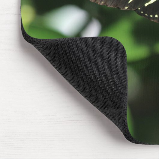 Zebra Longwing Butterfly Mousepad (Ecke)