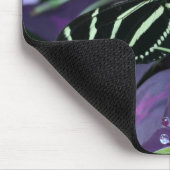 Zebra Longwing Butterfly Mousepad (Ecke)