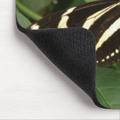 Zebra Longwing Butterfly Mousepad (Ecke)