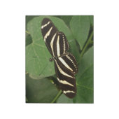 Zebra Longwing Butterfly Notepad Notizblock (Rotiert)
