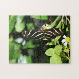 Zebra Longwing Butterfly Puzzle