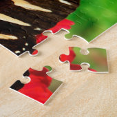 Zebra Longwing Butterfly. Puzzle (Seite)