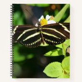 Zebra Longwing Butterfly Spiral Notebook Notizblock (Vorderseite)