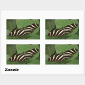 Zebra Longwing Butterfly Stickers (Blatt)