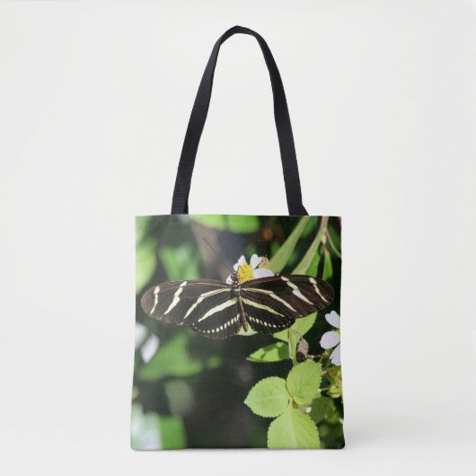 Zebra Longwing Butterfly Tasche (Vorderseite)