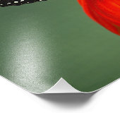 Zebra Longwing Foto Print (Ecke)