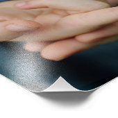 Zebra Longwing Raupe Fotodruck (Ecke)