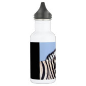 Zebra looking at you edelstahlflasche (Links)