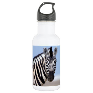 Zebra looking at you edelstahlflasche