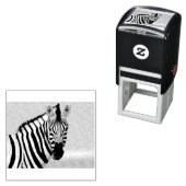 Zebra looking at you permastempel (Beispiel)