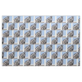 Zebra looking at you stoff (Fat Quarter (45,7 x 55,9 cm))