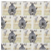 Zebra looking at you stoff (Muster)