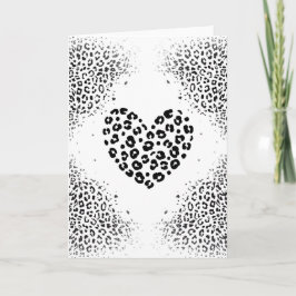 Zebra love Grußkarte Karte