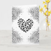 Zebra love Grußkarte Karte (Gelbe Blume)