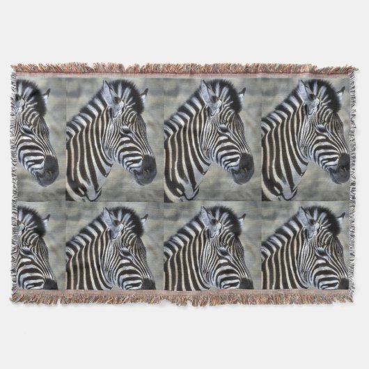 Zebra Lovers Art Decke (Vorderseite)