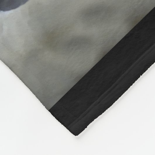 Zebra Lovers Geschenke Fleecedecke (Ecke)