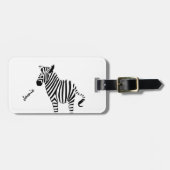 Zebra Lovers Geschenke Gepäckanhänger (Vorderseite horizontal)