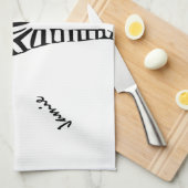 Zebra Lovers Geschenke Handtuch (Viertel Falte)