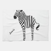 Zebra Lovers Geschenke Handtuch (Horizontal)