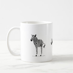 Zebra Lovers Geschenke Kaffeetasse