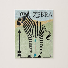 Zebra Lovers Geschenke Puzzle