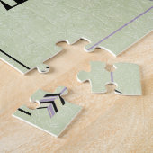 Zebra Lovers Geschenke Puzzle (Seite)