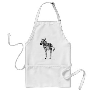 Zebra Lovers Geschenke Schürze
