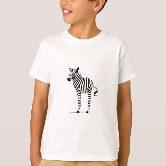 Zebra Lovers Geschenke T-Shirt (Vorderseite)