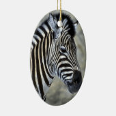 Zebra Lovers Kunst, Dichtung und Musik Keramik Ornament (Rechts)