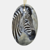 Zebra Lovers Kunst, Dichtung und Musik Keramik Ornament (Links)