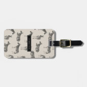 Zebra Luggage Tags Gepäckanhänger (Vorderseite horizontal)