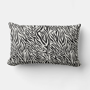 Zebra Lumbar Pillow 13" x 21" Lendenkissen
