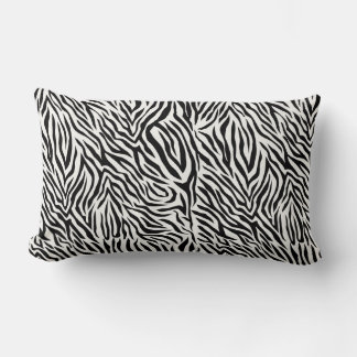 Zebra Lumbar Pillow 13" x 21" Lendenkissen