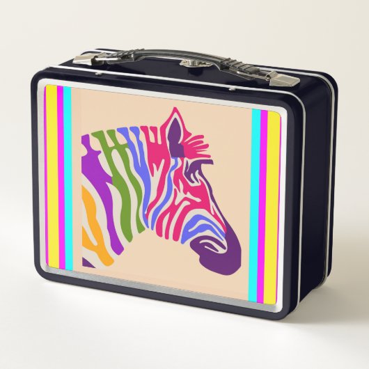 Zebra Lunch Box (Rückseite)