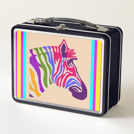 Zebra Lunch Box (Vorderseite)