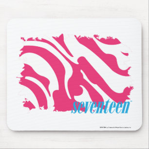 Zebra-Magenta 3 Mousepad