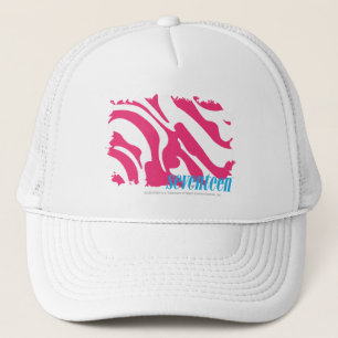 Zebra-Magenta 3 Truckerkappe