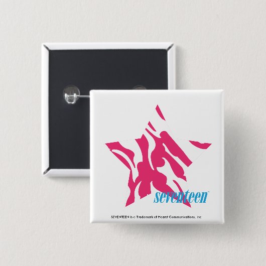 Zebra-Magenta 4 Button (Vorne & Hinten)