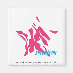 Zebra Magenta Magnet